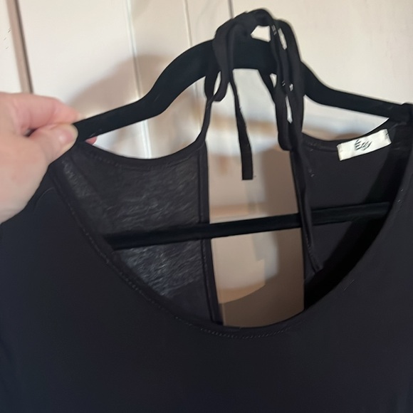 NWOT Égy jumpsuit black, XL, has pockets - Picture 2 of 8